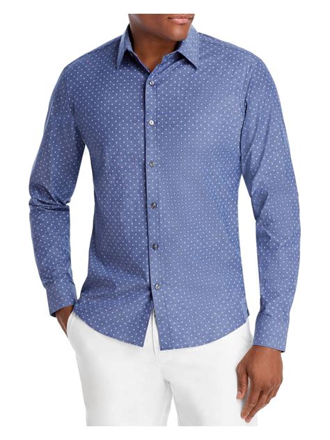 michael kors collared shirt|Michael Kors shirts men's.